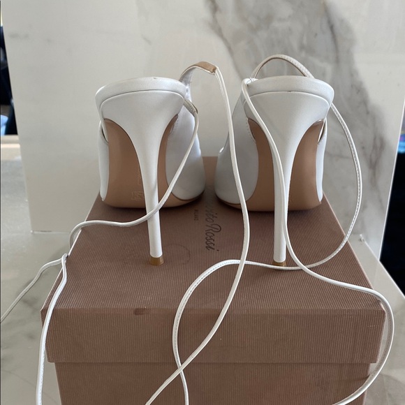 GIANVITO ROSSI IRENE 105 Leather Pumps - Picture 7 of 14